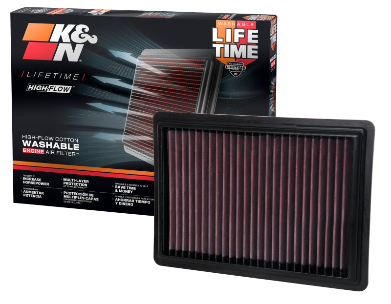 

K&N Engineering 33-5091 - KNN33-5091 - K&N 2019 Infiniti QX50 2.0L Replacement Drop In Air Filter - Shipped in Europe - Tuningsupply.com
