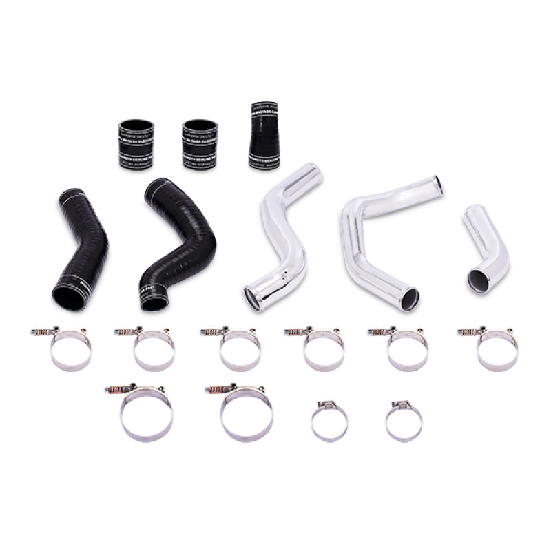 Mishimoto 11-14 Ford F-150 3.5L Ecoboost Hot-Side Intercooler Pipe Kit - Polished-tuningsupply.com