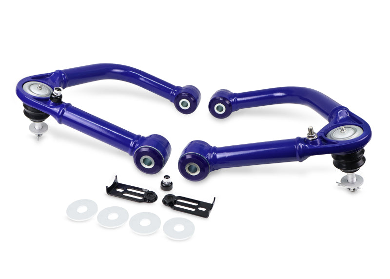 

Superpro TRC6740 - SPRTRC6740 - SuperPro 22-23 Toyota Tundra Fixed Offset Front Upper Control Arm Set - Shipped in Europe - Tuningsupply.com
