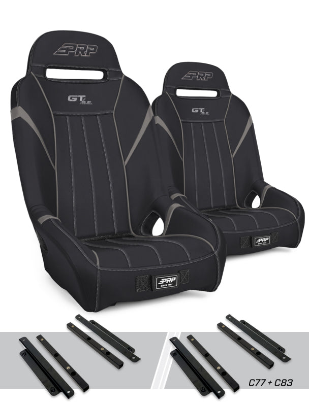 

PRP Seats A5701-PORXP-C83-203 - PRPA5701-PORXP-C83-203 - PRP GT/S.E. Suspension Seats Kit for Polaris General, RZR S 900, 900 Trail, Trail, XP 1000, Turbo, T - Shipped in Europe - Tuningsupply.com
