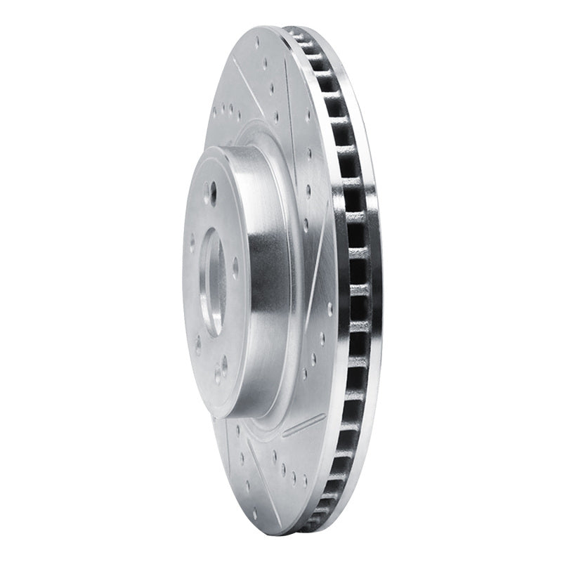 

R1 Concepts 631-21040R - RNC631-21040R - R1 18-23 Genesis G70 Front Right Drilled & Slotted Silver Brake Rotor - Shipped in Europe - Tuningsupply.com

