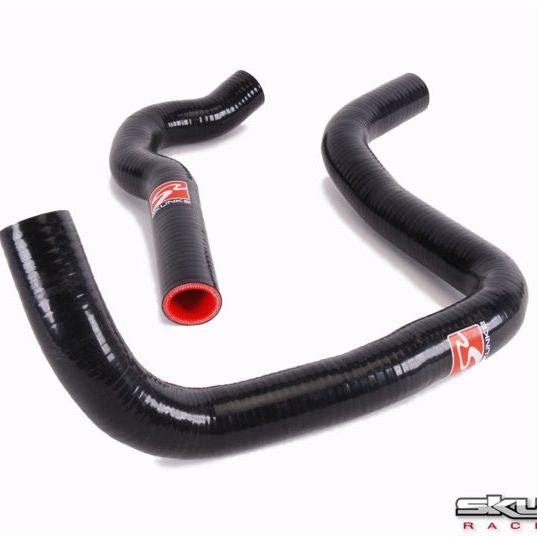 Skunk2 Honda/Acura B16A Engines Radiator Hose Kit (Blk/Rd 2 Hose Kit)-Radiator Hoses-Skunk2 Racing-SKK629-05-0002-SMINKpower Performance Parts