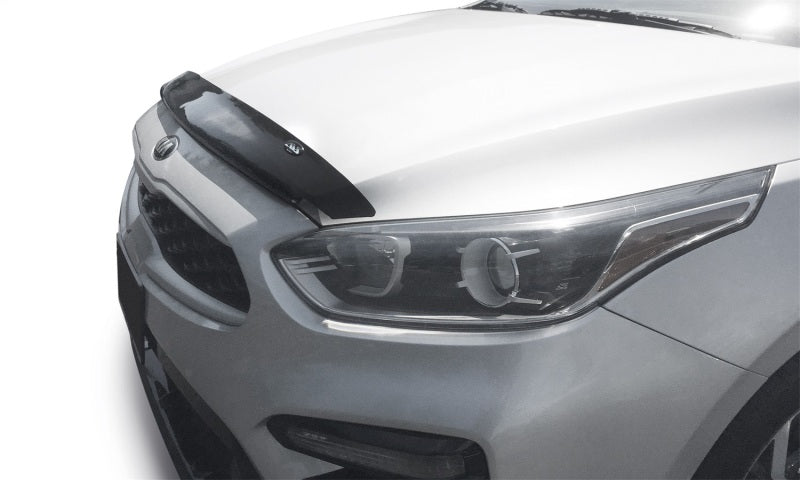 AVS 19-23 Kia Forte Carflector Low Profile Hood Shield - Smoke-tuningsupply.com