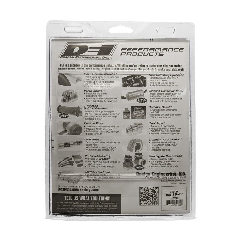 

DEI 10485 - DEI10485 - DEI Hub and Rotor Cover - Shipped in Europe - Tuningsupply.com
