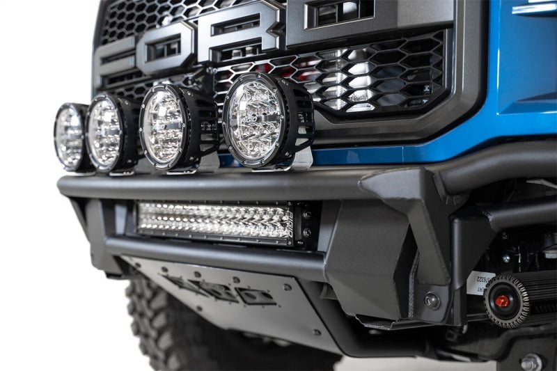 Addictive Desert Designs 17-20 Ford Raptor Pro Bolt-On Front Bumper - Hammer Black-tuningsupply.com