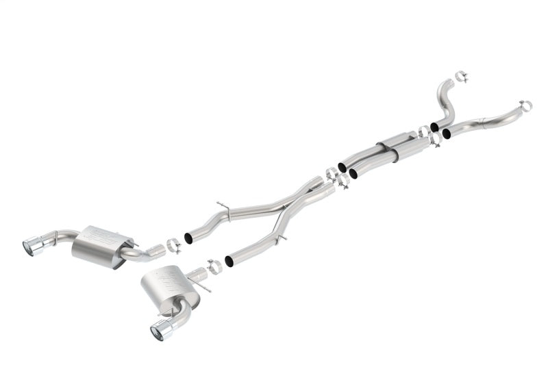 

Borla 140690 - BOR140690 - Borla 16-17 Chevy Camaro SS 6.2L ATAK Catback Single Split Rear Exit Exhaust w/Single Tips - Shipped in Europe - Tuningsupply.com
