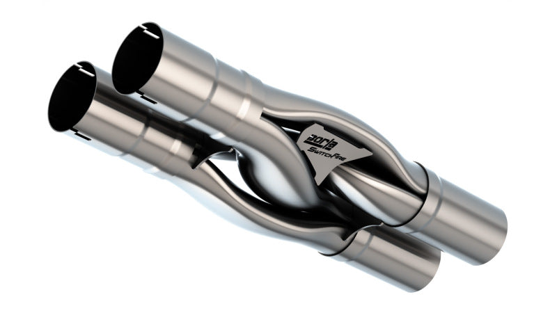

Borla 60747 - BOR60747 - Borla Universal Hydroformed Switchfire X-Pipe 3in ID 3in OD Outlets W/ Notches - Shipped in Europe - Tuningsupply.com
