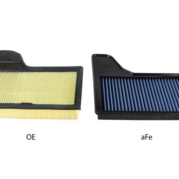 aFe MagnumFLOW OEM Replacement Air Filter PRO 5R 2015 Ford Mustang L4 / V6 / V8-tuningsupply.com