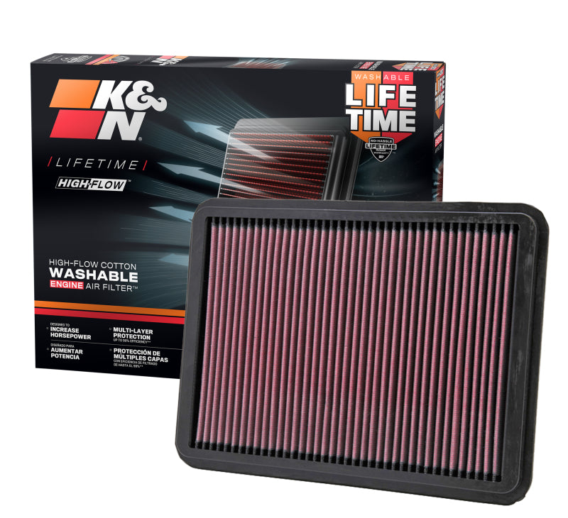 

K&N Engineering 33-2144 - KNN33-2144 - K&N 04-09 Lexus GX470 4.7L / 02-08 Toyota 4Runner / 01-07 Sequoia / 00-06 Tundra Drop In Air Filter - Shipped in Europe - Tuningsupply.com
