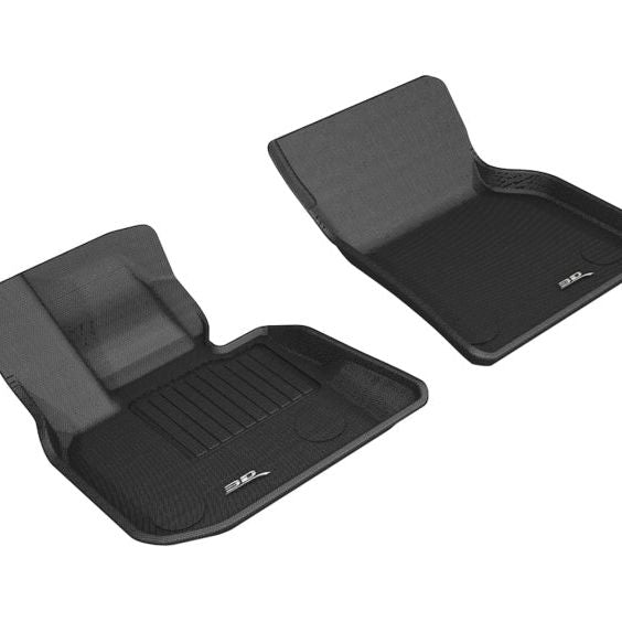 3D MAXpider 2018-2020 BMW X3 (G01)/X4 (G02) Kagu 1st Row Floormat - Black-tuningsupply.com