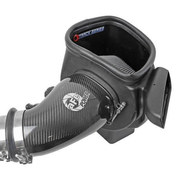 aFe 12-21 Jeep Grand Cherokee 6.4L Track Series Carbon Fiber Cold Air Intake w/Pro Dry S Filter-tuningsupply.com