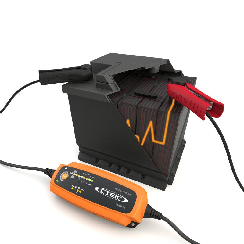 CTEK Battery Charger - MUS 4.3 Polar - 12V-tuningsupply.com