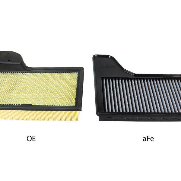 aFe MagnumFLOW OEM Replacement Air Filter PRO Dry S 2015 Ford Mustang L4 / V6 / V8-tuningsupply.com