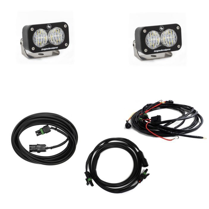 Baja Designs 2018+ Jeep JL LED Light Kit Reverse Kit Dual S2 Sport w/C Wrangler JL-tuningsupply.com