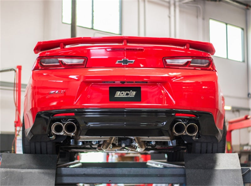 

Borla 140727 - BOR140727 - Borla 2017+ Chevy Camaro ZL1 6.2 ATAK Catback Exhaust w/ Dual Split Rear Exit - Shipped in Europe - Tuningsupply.com
