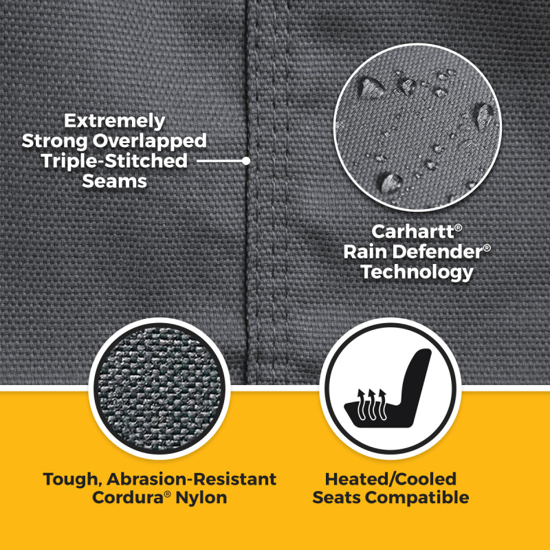 

Covercraft SSC2533COGY - CVRSSC2533COGY - Covercraft 19-25 Chevrolet Silverado Carhartt Super Dux SeatSaver Front Row Custom Seat Cvr - Gravel - Shipped in Europe - Tuningsupply.com
