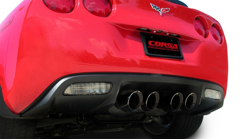 

CORSA Performance 14164BLK - COR14164BLK - Corsa 2006-2013 Chevrolet Corvette C6 Z06 7.0L V8 Black Sport Axle-Back Exhaust - Shipped in Europe - Tuningsupply.com
