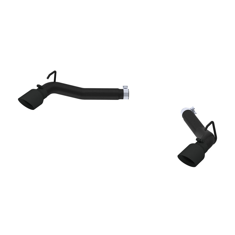 MBRP 2010-2015 Chevrolet Camaro V8 6.2L 3in Black Coated Axle Back Muffler Delete-tuningsupply.com