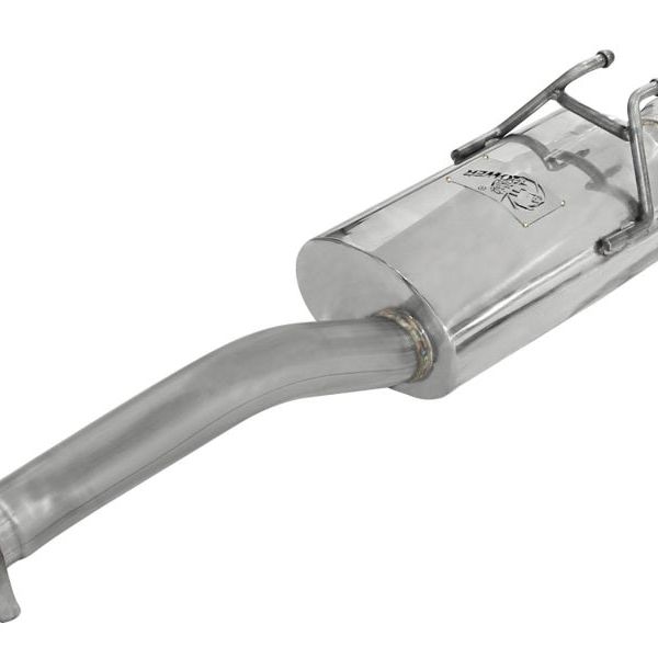 aFe Takeda Exhaust 2.5in Dia 304SS Axle-Back w/Polished Tip 06-11 Honda Civic EX Sedan L4 1.8L-tuningsupply.com