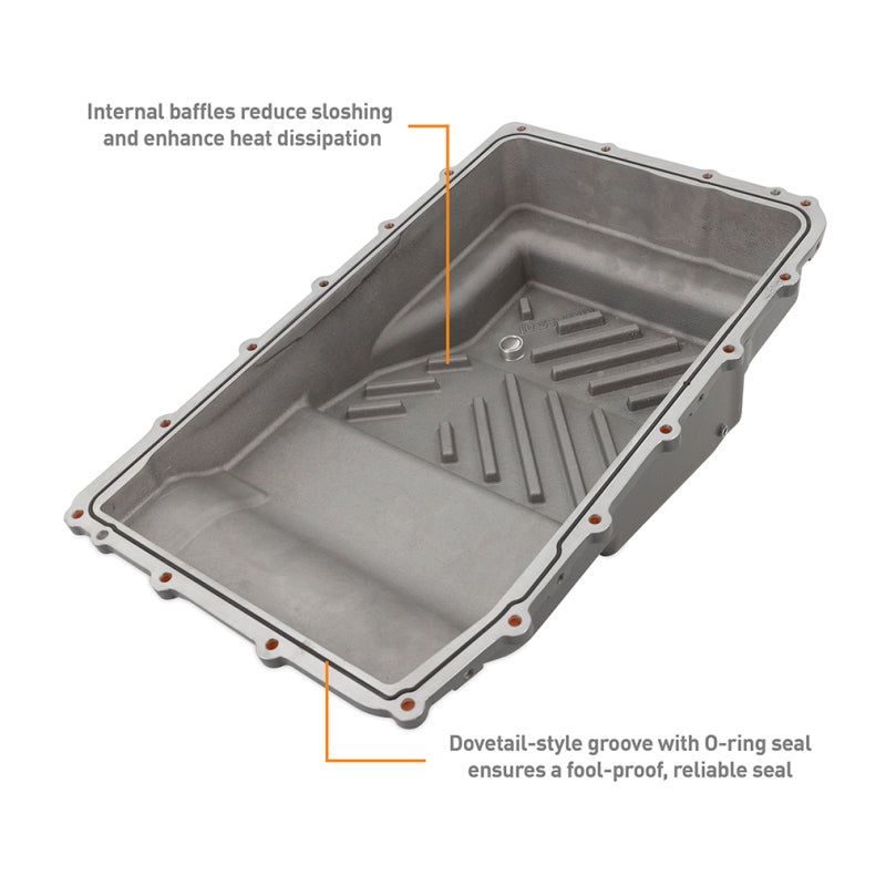 Mishimoto 2021+ Bronco 10R60 19+Rgr 17+F150 18+Mus 10R80 Trans Pan - GR-Transmission Pans-Mishimoto-MISMMTP-RGR-19-SMINKpower Performance Parts