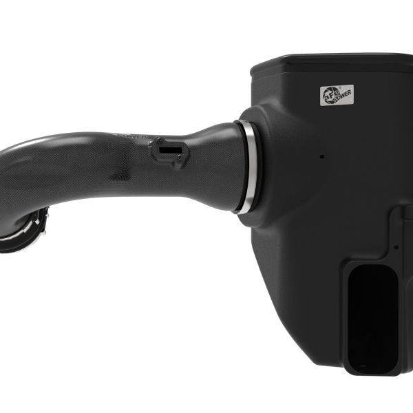 aFe 19-20 GM Trucks 5.3L/6.2L Track Series Carbon Fiber Cold Air Intake System With Pro 5R Filters-tuningsupply.com