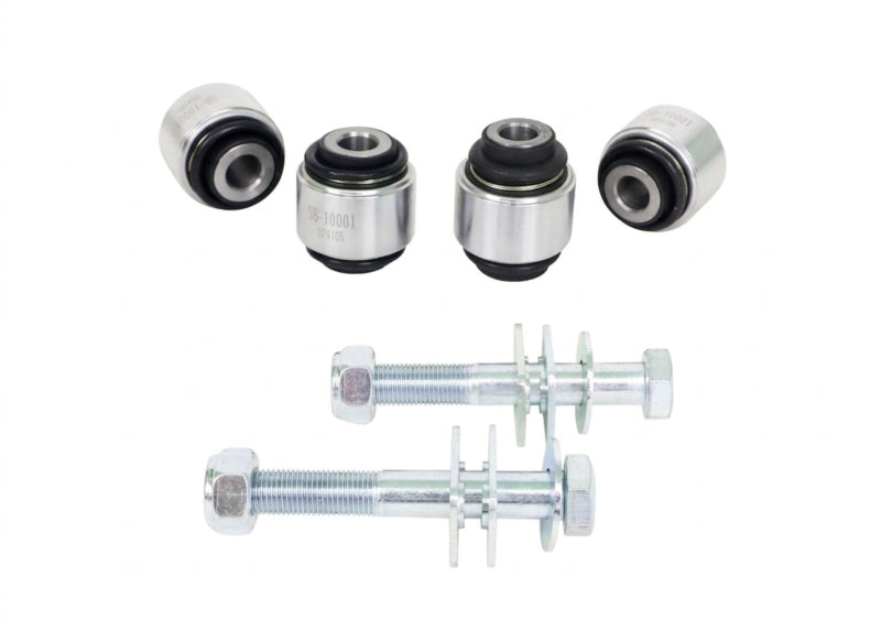 

Whiteline KSK135 - WHLKSK135 - Whiteline 08-15 Mitsubishi Lancer Evo Rear Lower Control Arm Service Kit (Use w/ PN KTA135) - Shipped in Europe - Tuningsupply.com
