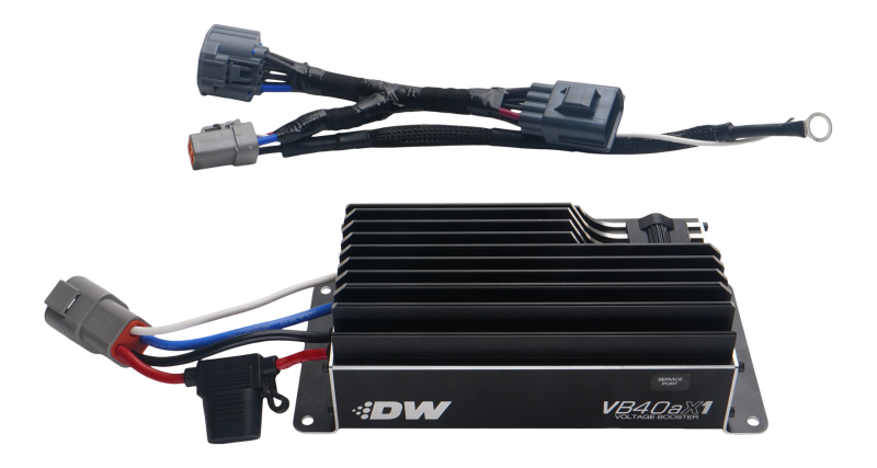 
  

DeatschWerks 4-01-VB40AX1 - DWK4-01-VB40AX1 - DeatschWerks VB40AX1 Voltage Booster with Plug-N-Play Harness for 10-25 Ford Mustang - Shipped in Europe - Tuningsupply.com

