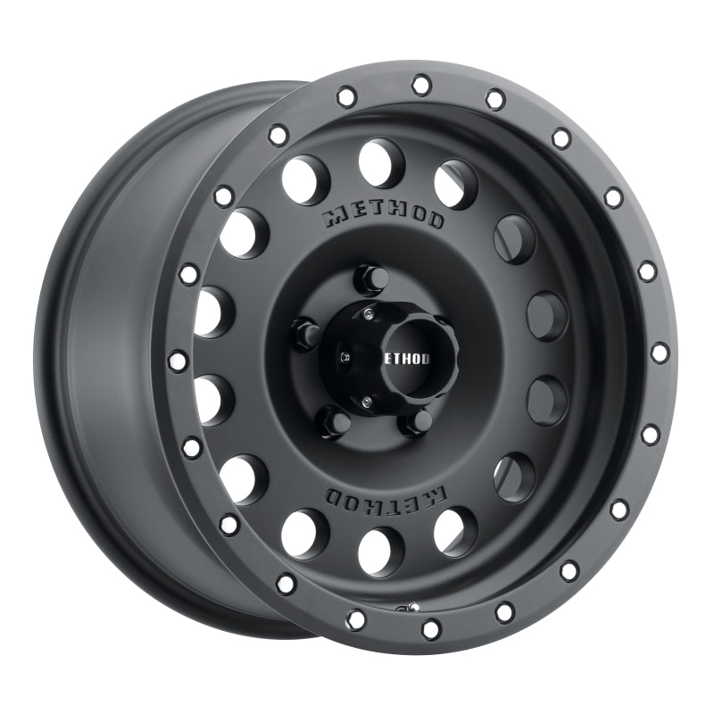 
  

Method Wheels  - MRWMR30778550500 - Method MR307 Hole 17x8.5 0mm Offset 5x5 94mm CB Matte Black Wheel - Shipped in Europe - Tuningsupply.com

