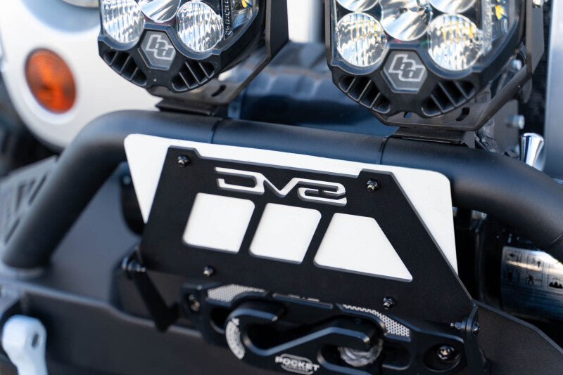 

DV8 Offroad LPBM-02 - DVELPBM-02 - DV8 Offroad Fairlead Mounted Flip-Up License Plate Bracket - Shipped in Europe - Tuningsupply.com
