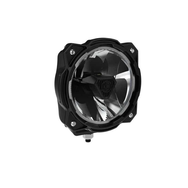 KC HiLiTES Gravity Titan LED 6in. - Pair Pack (Spot Beam)-tuningsupply.com