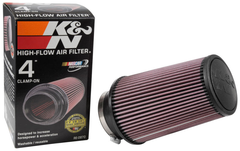 

K&N Engineering RE-0870 - KNNRE-0870 - K&N Universal Rubber Filter 4inch FLG / 6inch OD-B / 4-5/8inch OD-T / 9inch H - Shipped in Europe - Tuningsupply.com
