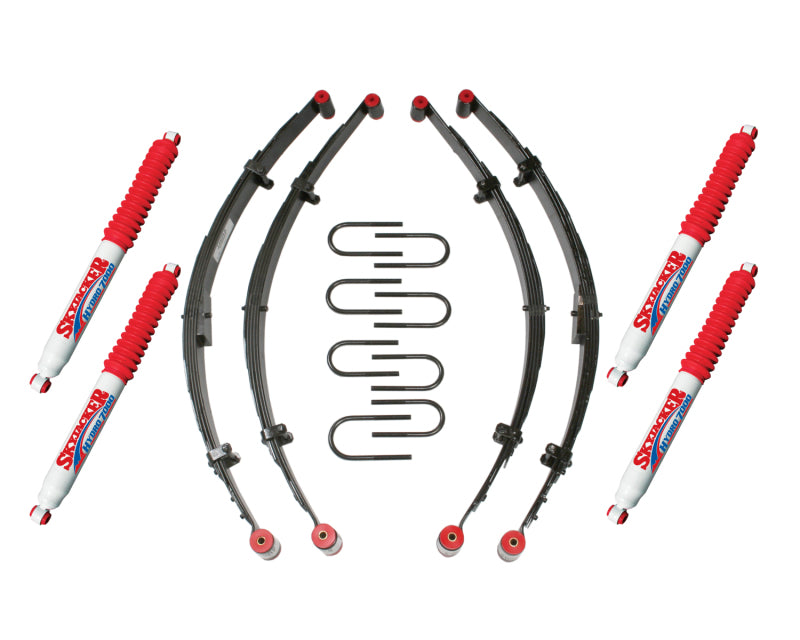 
  

Skyjacker J41BKH - SKYJ41BKH - Skyjacker 4" KIT,76-86 CJ W/4 HYDROS - Shipped in Europe - Tuningsupply.com

