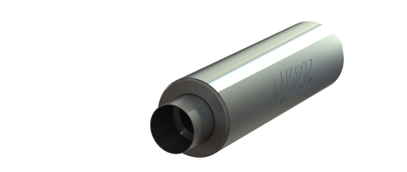 MBRP Universal 5in ID Inlet/Outlet 31in Single Muffler Aluminum (NO DROPSHIP)-tuningsupply.com