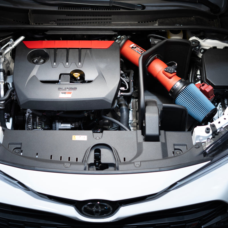 Injen 23-25 Toyota GR Corolla L3-1.6L Turbo Wrinkle Red Short Ram Cold Air Intake-tuningsupply.com