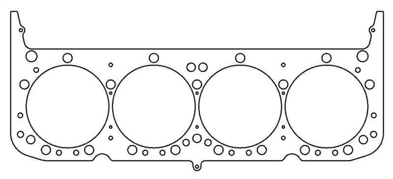 Cometic Chevy Small Block 4.165 inch Bore .051 inch MLS Head Gasket (w/All Steam Holes)-tuningsupply.com