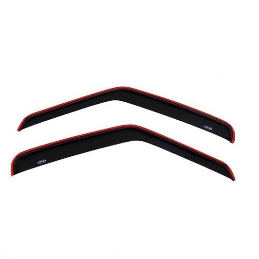 AVS 92-06 Ford E-150 Ventvisor In-Channel Window Deflectors 2pc - Smoke-tuningsupply.com