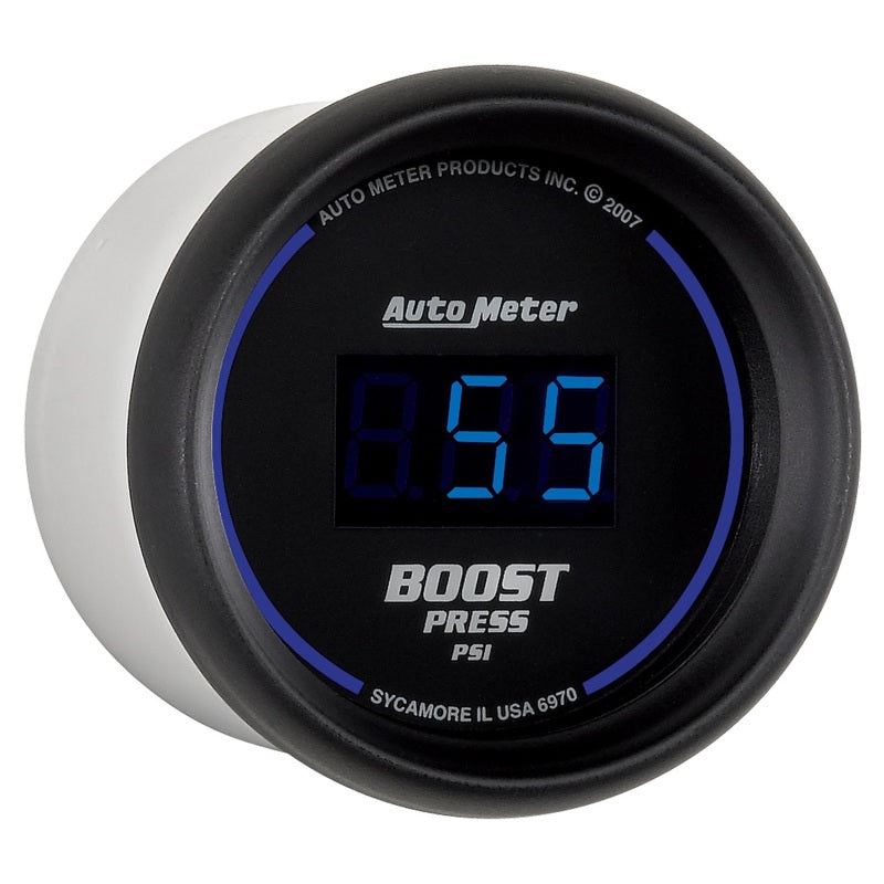 

AutoMeter 6970 - ATM6970 - Autometer Cobalt Digital 52mm Digital 5-60 PSI Boost Gauge - Shipped in Europe - Tuningsupply.com
