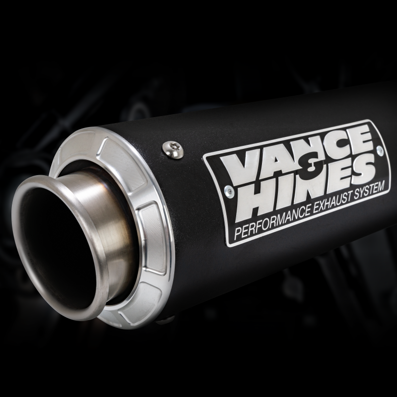 

Vance and Hines 46746 - VAH46746 - Vance & Hines 2025 Narrow Tire Softail Supersport Slip-On - Black - Shipped in Europe - Tuningsupply.com
