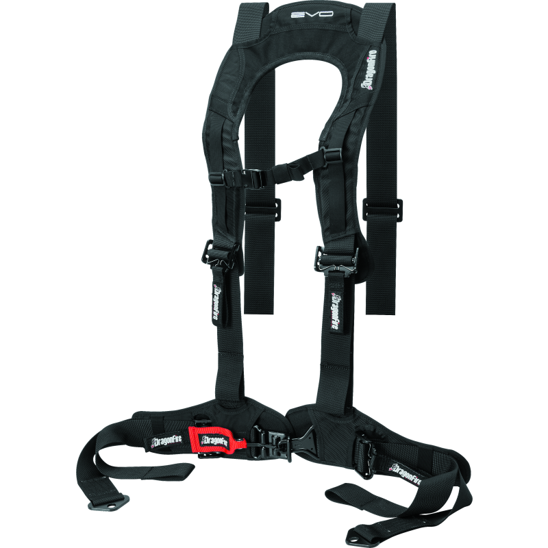 DragonFire Racing Harness Evo- Black-tuningsupply.com