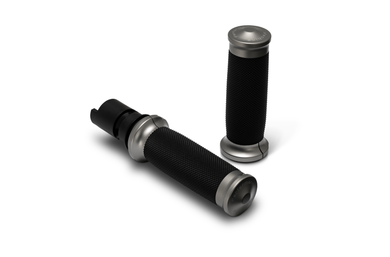 
  

Performance Machine 0063-2105M-GU - PFM0063-2105M-GU - Performance Machine  24-25 Touring, 2025 Softail TBW  Contour Handle Grip Set - Gun Metal Gray - Shipped in Europe - Tuningsupply.com

