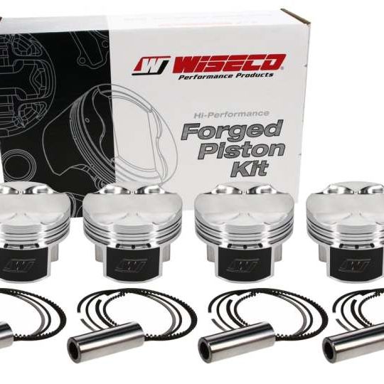 Wiseco Mitsubishi EVO 10 4B11-T 2008+ -4.5cc Piston Shelf Stock Kit-Piston Sets - Forged - 4cyl-Wiseco-WISK636M86-SMINKpower Performance Parts