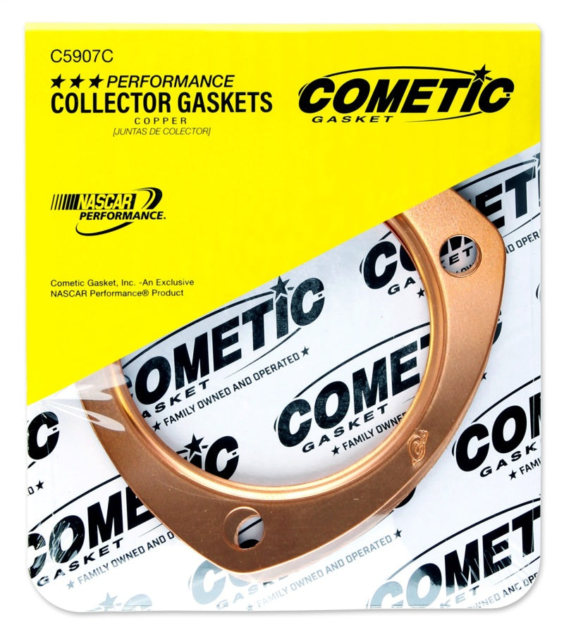 Cometic 3.0in Copper Header Collector - .043in DIA Port/3.875 Bolt Circle-tuningsupply.com