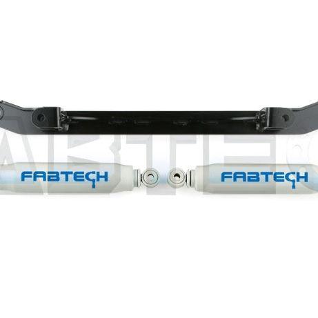 Fabtech 05-21 Ford F250/350 4WD Dual Performance Steering Stabilizer - Opposing Style-tuningsupply.com