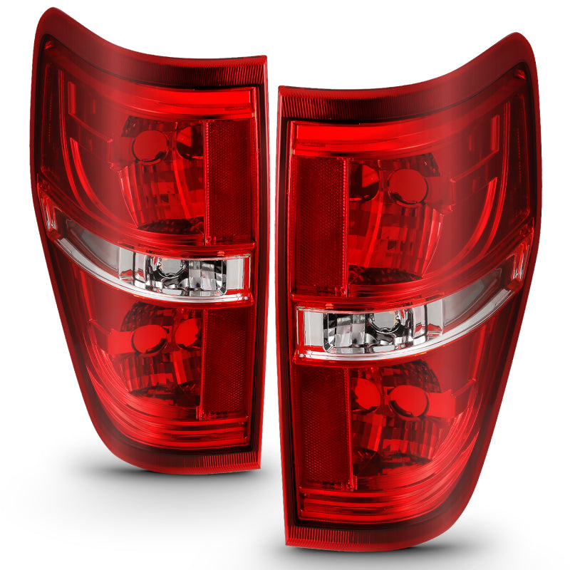 

ANZO 311299 - ANZ311299 - ANZO 2009-2014 Ford F-150 Euro Taillight Red/Clear (W/O Bulb) - Shipped in Europe - Tuningsupply.com
