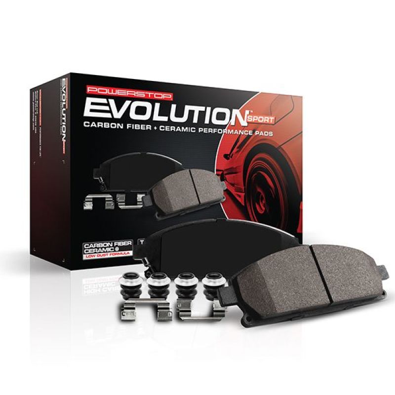 Power Stop 18-21 BMW M5 Rear Z23 Evo Sport Brake Pads w/Hardware-tuningsupply.com