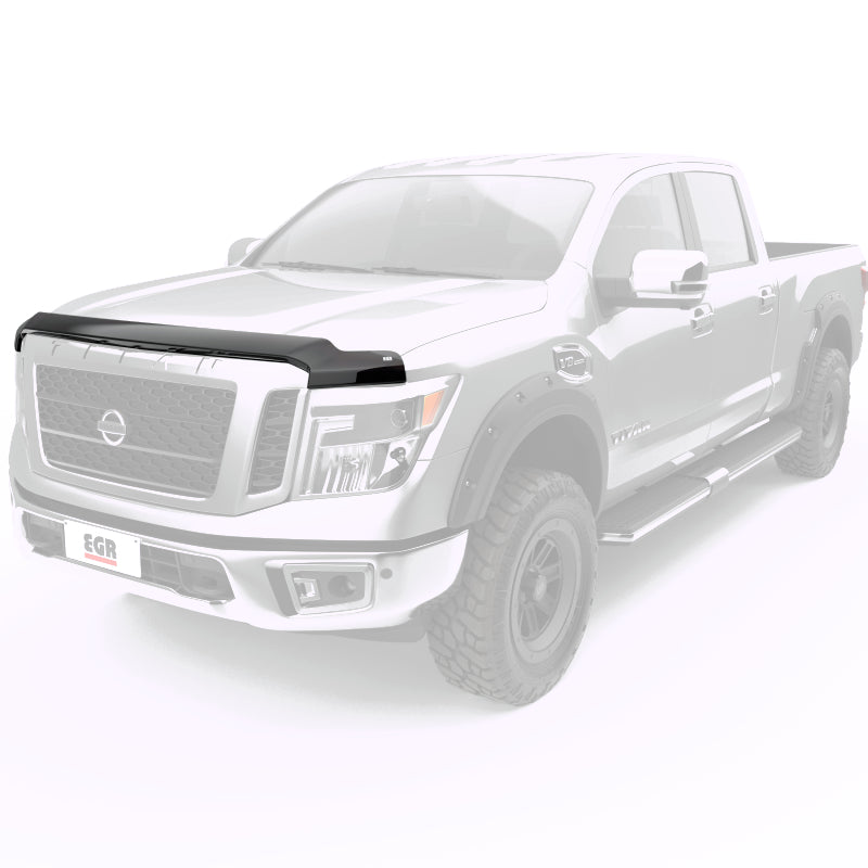 EGR 16+ Nissan Titan XD Superguard Hood Shield (305901)-tuningsupply.com