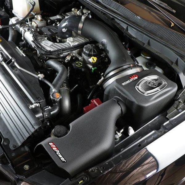 aFe 16-19 Nissan Titan XD V8 5.0L Momentum HD Cold Air Intake System w/ Pro DRY S Media-tuningsupply.com