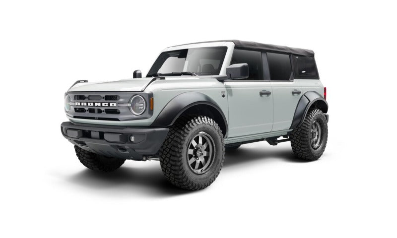 

Bushwacker  - BUS20961-02 - Bushwacker 2021+ Ford Bronco 4-Door Extend-A-Flares 4pc - Black - Shipped in Europe - Tuningsupply.com
