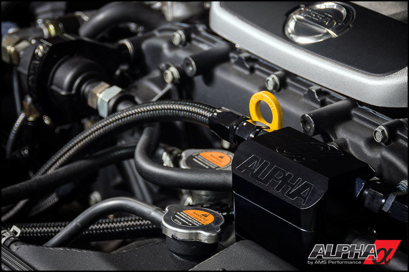 AMS Performance 2009+ Nissan GT-R R35 Alpha Air Oil Separator-tuningsupply.com