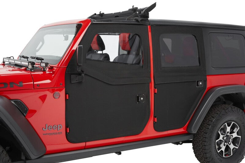 

Bestop 51750-17 - BES51750-17 - Bestop 20-26 Jeep Gladiator / 18-26 Wrangler JL Full Fabric Doors (Front Black Twill) - Shipped in Europe - Tuningsupply.com

